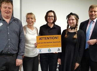 Commissioner Attends Launch of Triple A Project Autism DVD