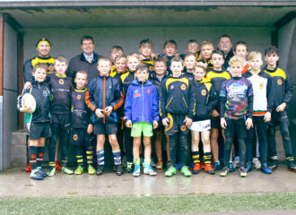 Police and Crime Commissioner Meets Wath Brow Hornets