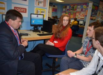 Commissioner Visits Cockermouth School – Safer Internet Day 2018