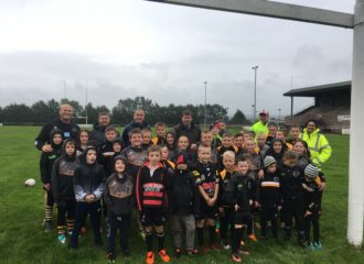 Commissioner Supports Aspatria Hornets Junior Rugby Club