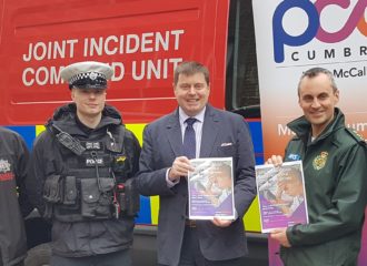 Peter McCall Joins with Crimestoppers ‘No Mobile When Mobile’ campaign to highlight the Dangers of Using a Mobile Phone When Driving