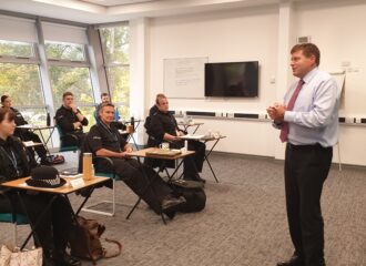 PCC meets new recruits during their final days of training