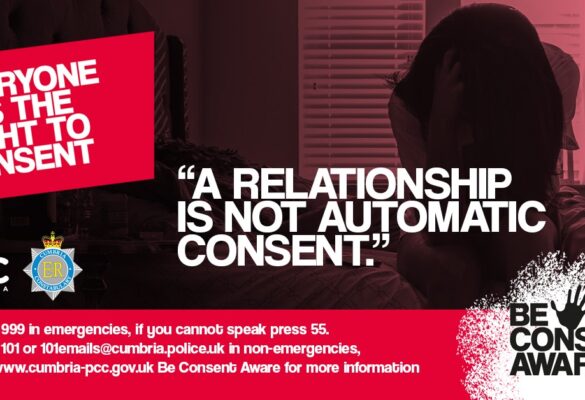 Commissioner launches ‘Be Consent Aware’ campaign	