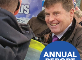 Cumbria’s Police and Crime Commissioner, Peter McCall launches his sixth Annual Report