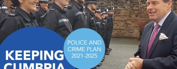 Front page image of Police and Crime Plan 2021-2025