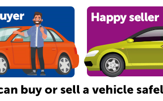 Safely buy or sell a vehicle online, with expert help from Get Safe Online