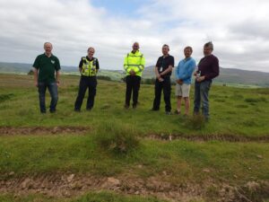 Police, Deputy PFCC on Caldbeck Common