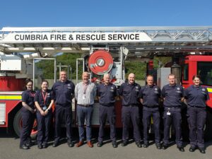 DPFCC with Barrow Fire Crew