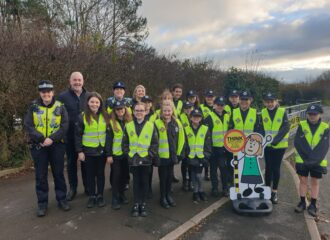 Property Fund provides local school with road safety equipment