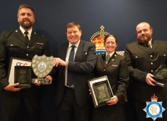 PFCC chooses joint winners to receive his Bravery Award