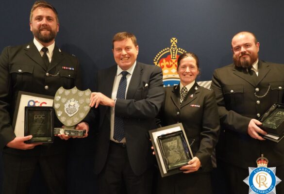 PFCC chooses joint winners to receive his Bravery Award